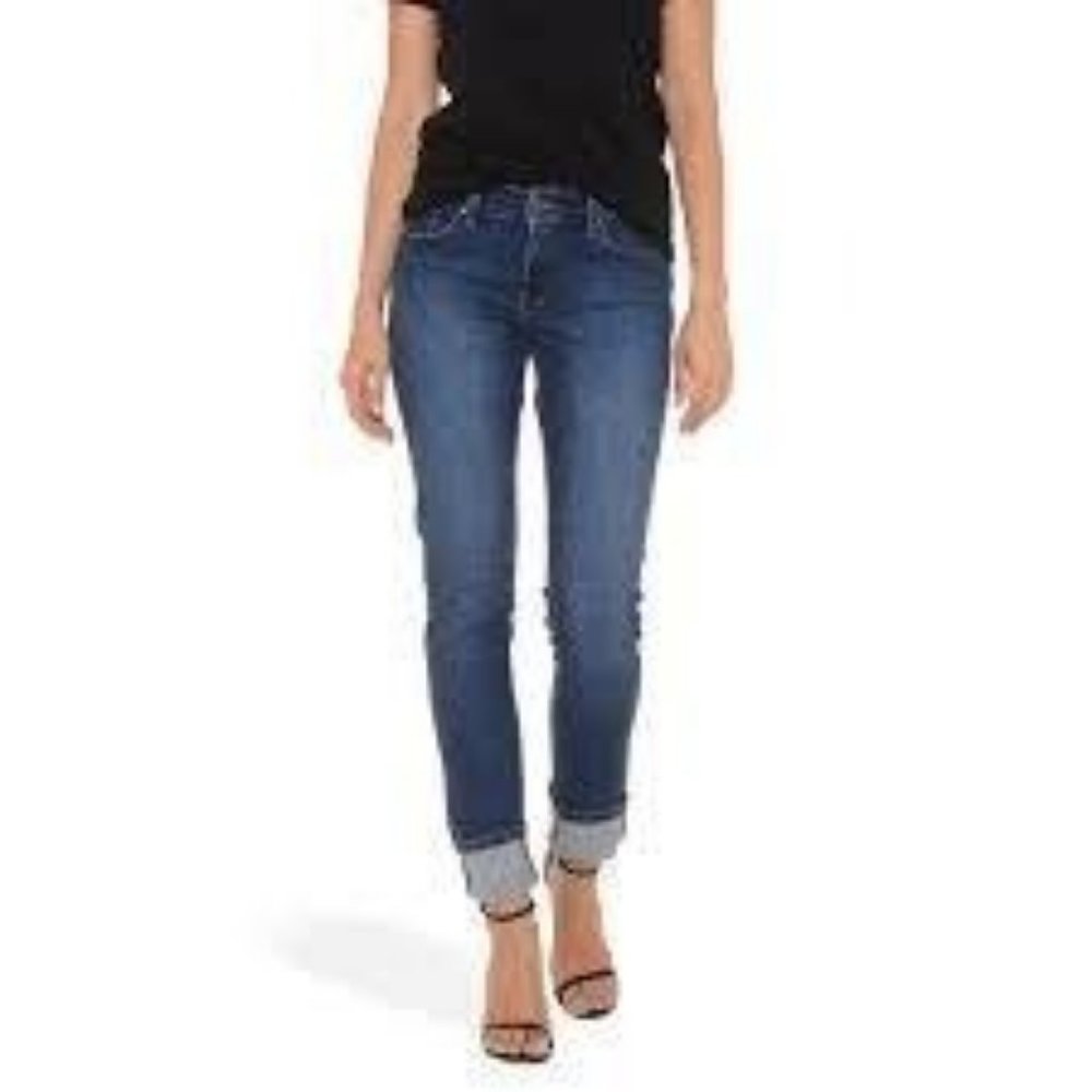 Mott & Bow Slim Boyfriend Jeans, Size 27